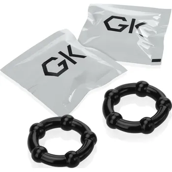 SILIKONOVÝ KROUŽEK NA PENIS EREKČNÍ OBRUČ S VÝSTUPKY – 74693597