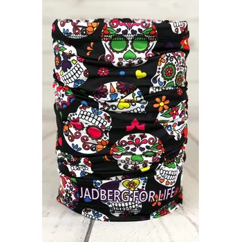 Nákrčník Multifunkční šátek-nákrčník Jadberg Calavera-BLK