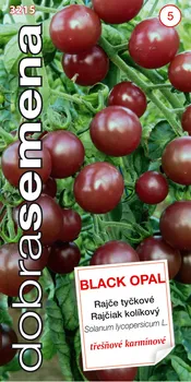 semena Dobrá semena Rajče tyčkové třešňové Black Opal 12 ks