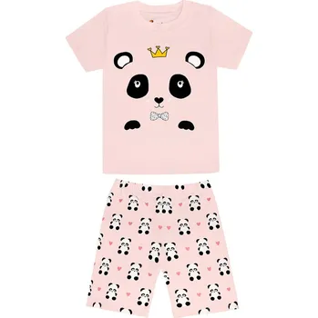 Čína Dětské holčičí pyžamo mix motivů Věk: 2T, Motiv: růžové panda