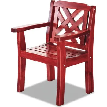 Zahradní sestava Krajča ZAHRADNÍ DŘEVĚNÉ KŘESLO BRIGITA - borovice Povrchová úprava dřeva: Bez nátěru