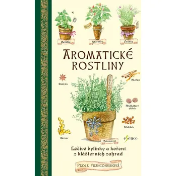 Aromatické rostliny: Léčivé bylinky a koření z klášterních zahrad - Paola Franconeriová (2018, pevná bez přebalu lesklá)