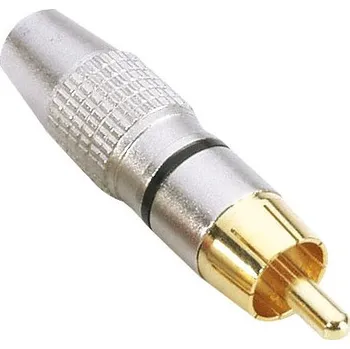 Audio kabel Adam Hall 7620 Černá (RCA/Cinch konektor samec)