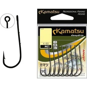 Rybářský háček Háček Kamatsu Round Forged Vel.8 (8ks)