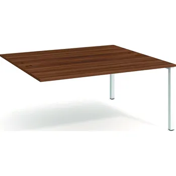 Hobis Pracovní stůl zdvojený USD 1600R Barva desky stolu: calvados, Barva kovu: šedá