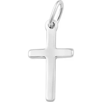 Přívěsek Stříbrný přívěsek - křížek maličký
