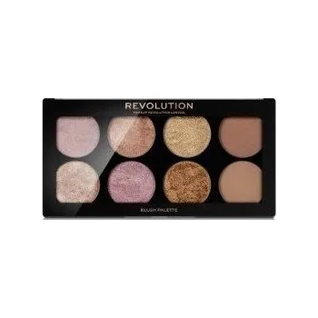 Paletka dekorativní kosmetiky Revolution Beauty Paletka tvářenek GOLDEN SUGAR 2