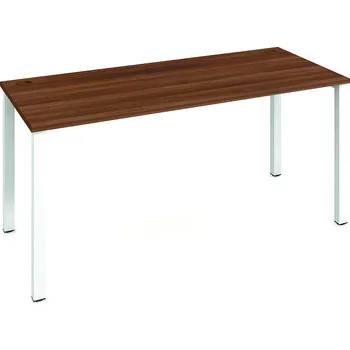 Hobis Pracovní stůl US 1600 Barva desky stolu: třešeň, Barva kovu: šedá