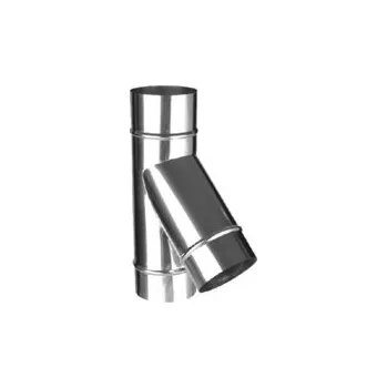 Komín Nerez T-kus 45 st. 150/0,8mm