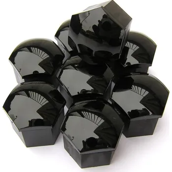 Tuning Škoda Auto Krytky šroubů kol pro vozy Škoda - originál 1Z0601173041 - černé lesklé