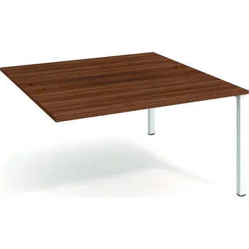 Hobis Pracovní stůl zdvojený USD 1400R Barva desky stolu: višeň, Barva kovu: černá