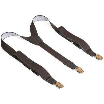 Kšandy Kožené šle Dolor Suspenders BeWooden s dřevěnými detaily a možností výměny či vrácení do 30 dnů zdarma - MS9