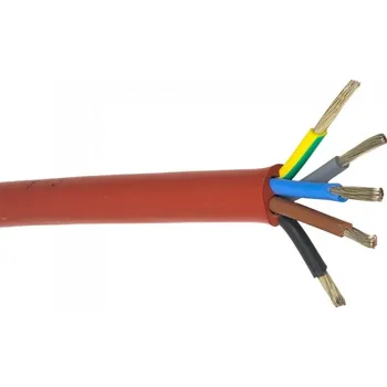 Silikonový kabel SIHF 5x6 mm