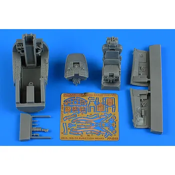 Plastikový model Aires 1/48 F-104G Starfighter cockpit set (M.B. GQ-7A ej. seat) (Kinetic)