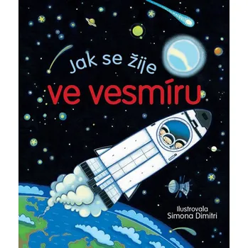 Leporelo Jak se žije ve vesmíru - Simona Dimitri (2017)