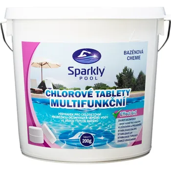 Sparkly POOL Chlorové tablety do bazénu…