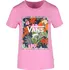 Dámské tričko VANS Boxlet Multi Tropic Fuchsia Pink S
