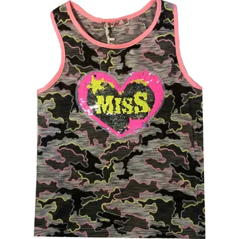 Dívčí tričko Dívčí tílko Kugo S2311ar vel. 116-146 Velikost: 116