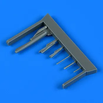 Plastikový model Quickboost 1/72 MiG-17F gun barrels (Airfix)