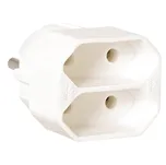 Solight rozbočka, 2x 2,5A, bílá