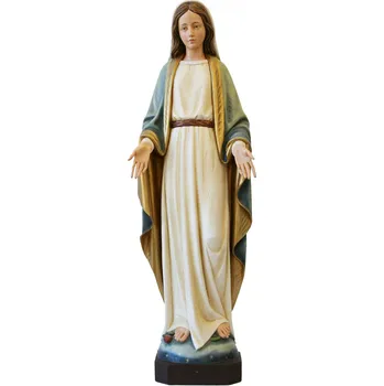 Vánoce Ornatis Panna Marie Neposkvrněná Provedení: Malovaná, Velikost stojících figur dospělých postav: 7,5 cm Dřevěná vyřezávaná Madona