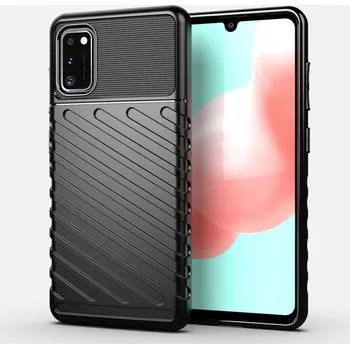Pouzdro na mobilní telefon Pouzdro TVC Thunder pro Samsung Galaxy A41 Barva: Černá