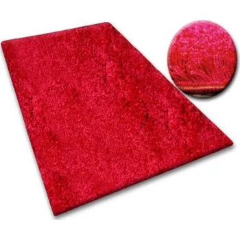 Koberec Makro Abra Koberec kusový SHAGGY 5cm bordó Rozměr: 100x250 cm