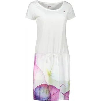 Dámské šaty LOAP Alysa CLW2064 bílé