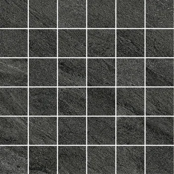 Obklad Allblack Mosaico 5x5 Nero - dlaždice mozaika 30x30 černá ALK995N