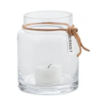 Svícen Skleněný svícen Ljuslykta 10 cm