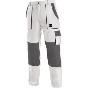 montérky CXS Luxy Josef kalhoty do pasu bílé/šedé