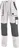 CXS Luxy Josef kalhoty do pasu bílé/šedé, 68