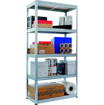 Dílenský regál Regál policový kovový pozink 90x35 RUTUF 250