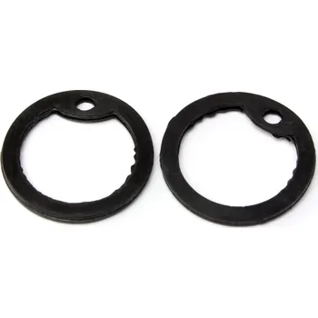 Vojenské psí známky 101 INC Gumové chrániče na "psí známky" Dog Tag - černé