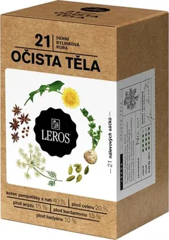 Čaj Leros Očista těla 21 x 1,4 g