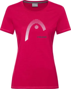 Dámské tričko HEAD Club Lara T-Shirt Magenta M