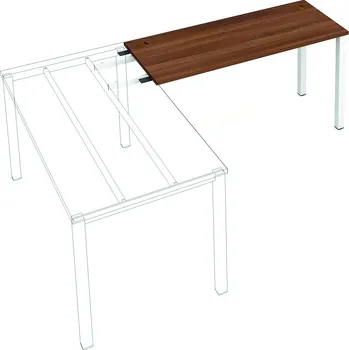 Hobis Pracovní řetězící stůl UE 1400RU Barva desky stolu: šedá, Barva kovu: šedá