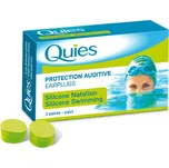 Quies chránič sluchu silikon.plavání maxi 3 páry