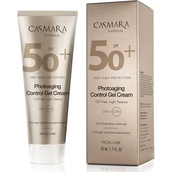 Pleťový krém Casmara SunBeauty Photoaging Control Gel Cream - Pleťový gel-krém proti fotostárnutí SPF50+ 50 ml