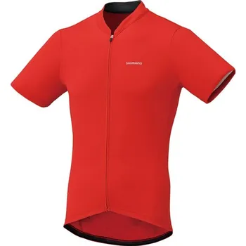 cyklistický dres Shimano Pánský dres SHIMANO Performance červená - M
