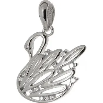 Přívěsek Stříbrný přívěšek labuť SVLP0228XH2B100