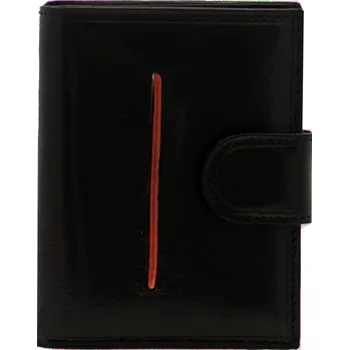 Peněženka Dámská kožená peněženka P-1012 černá, HELLIX