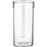 Skleněná váza s víčkem Vas 15 cm