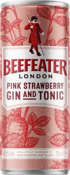 Míchaný nápoj Beefeater Pink & Tonic 4,9% 0,25 l