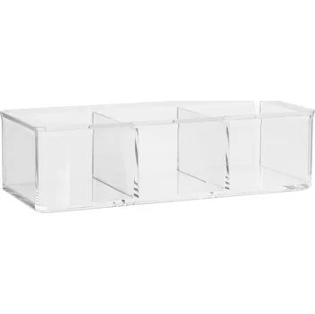 Mýdlenka 5five Simply Smart Úložný box se 3 přihrádkami, 22,8 x 9,5, 6,3 cm