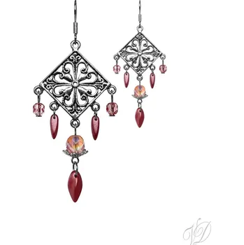 Náušnice Náušnice korálkové 1194 Originální bižuterie