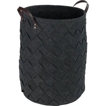 Koš na prádlo TROVO, antracitový , WENKO