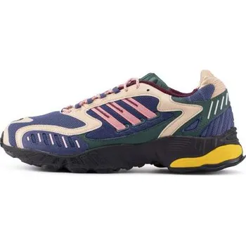 Pánské tenisky Recenze Adidas Torsion TRDC Tech Indigo/Glow Pink/Collegiate Green 44