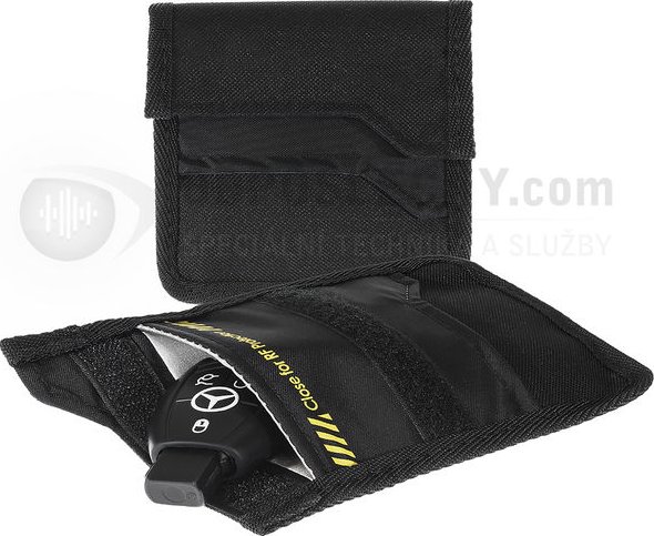 Stíněné pouzdro Faraday Shield pro bezklíčový systém Keyless ve vozidle