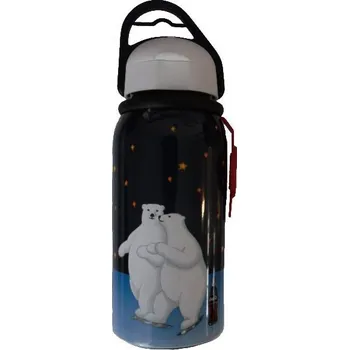 Košík na láhev ELITE Láhev ELITE ALU - ALU-330 ml-černá